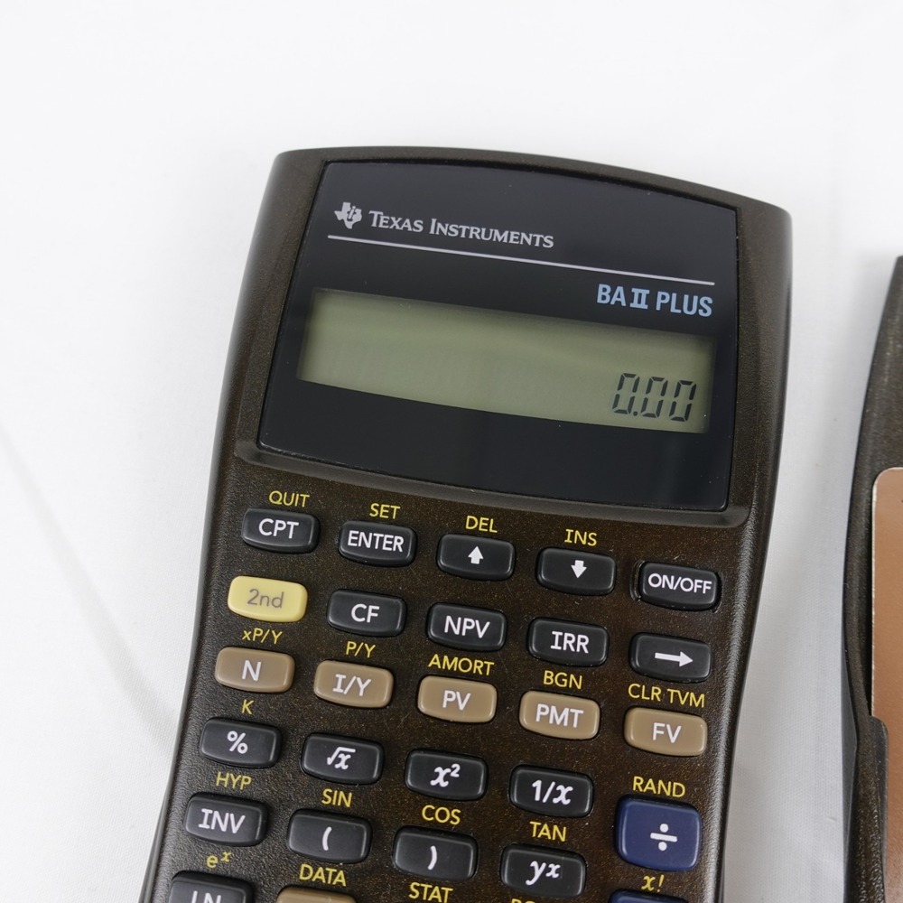 Texas Instruments BA II Plus Financial Business Analyst Calculator Tested - Picture 2 of 8